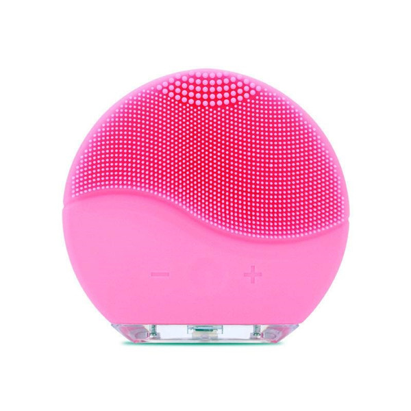 2019-2020 Waterproof Silicone Ultrasonic Face Cleaning Instrument Blackhead Removal Device Rechargeable Facial Cleaner Machine