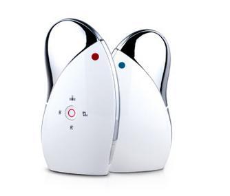 2017 HOT Imported facial massager household light cold and cold vibrate to export ion acoustic soft skin cosmetic instrument thin face