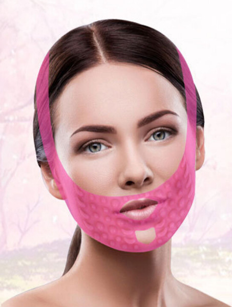 Tyre compact Facial massage bandage Improvement of legal pattern Shape small V face Double chin removal mask