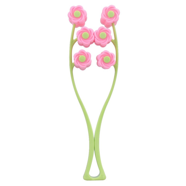 Flower Type Elastic Facial Massager Face-Lift Massage Roller Slimming Face