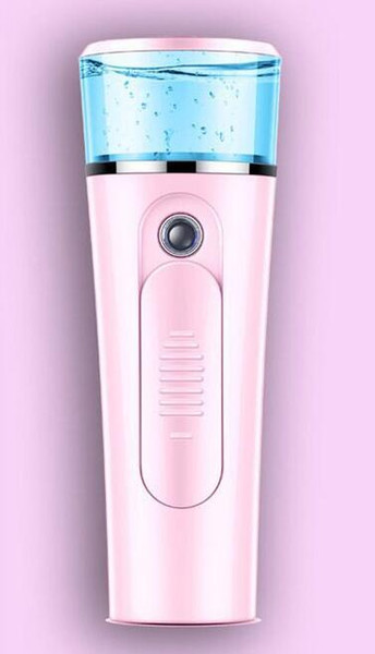 Portable Mini Face Spray Bottle Nano Mister Facial Hair Steamer USB Rechargeable Power Bank Sprayer 2 in 1 Travel Tool