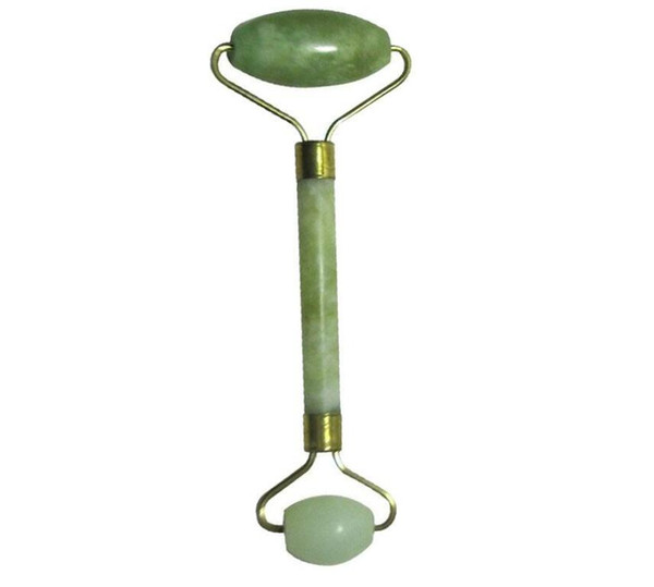 Natural Facial Massage Jade Roller Face Thin Massager Lose weight Beauty Care Roller Tool Free ship
