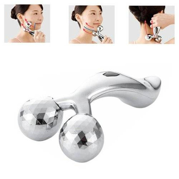 3D Facial Roller Massager Professional Thin Face Full Body Massager Tool ZE827400