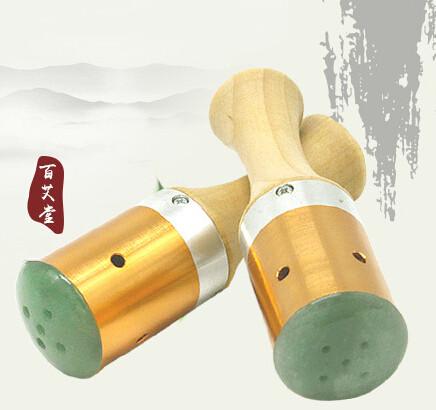 NEW ARRIVAL Jade moxibustion bar Portable moxibustion  column Facial beauty Moxibustion and massage apparatus free shipping