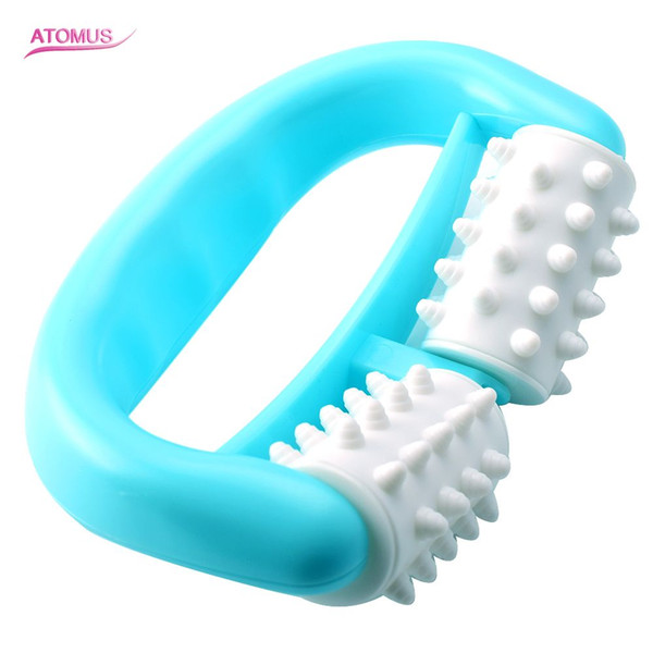 Handheld Full Body Roller Massager Mini Anti Cellulite Massage Wheel Ball Foot Hand Body Neck Head Leg Massagers Pain Relief