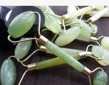 Health beauty Natural Facial Massage Jade Roller Face Thin Massager Lose weight Beauty Care Roller Tool
