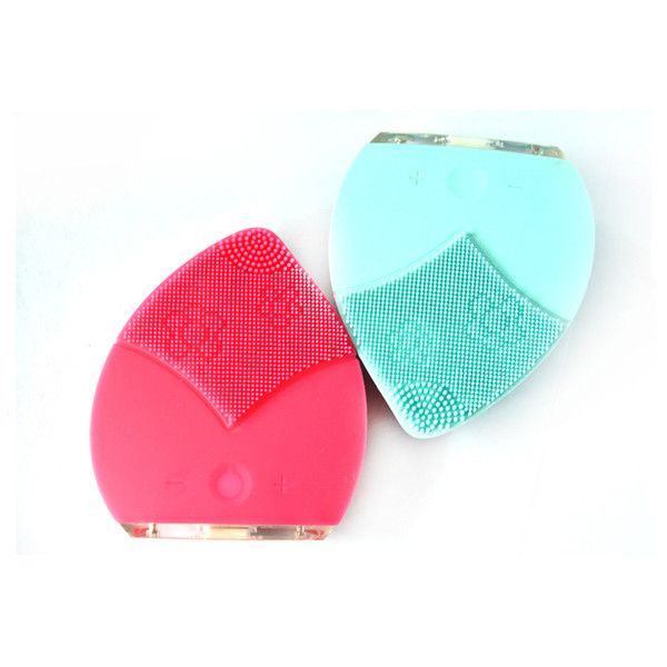 Silicone Facial Cleanser Sonic Face Cleansing Brush Facial Massager Electric Face Cleanser Vibrate Waterproof Skin Care Device