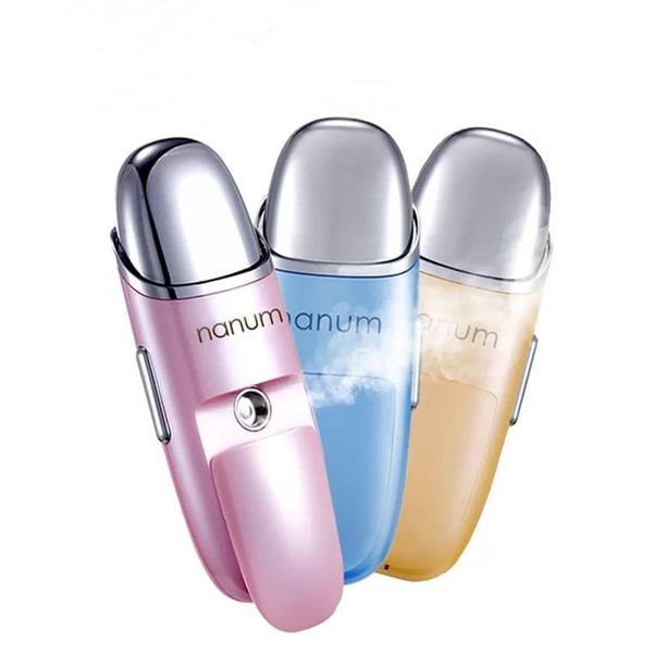 Beauty Hydrating Massager Portable Ultrasonic Natural Facial Steamer Moisturizer Face Beauty Instrument by DHL