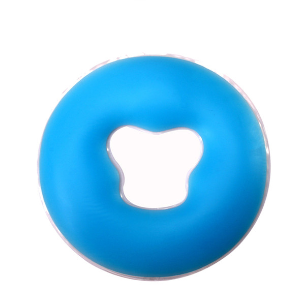 Blue Health Care Silicon Spa Pillow SPA Gel Face Pad Face Rest Overlay Silicone Body Massag Face Pillow Cradle Cushion Comfortable