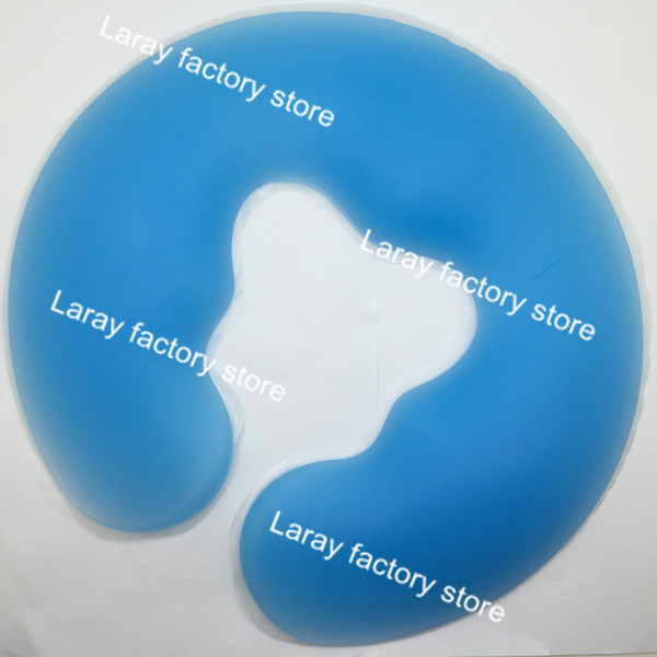U Shape Health Care Silicon Spa Pillow Spa Gel Pad Face Rest Body Back Massage Overlay Silicone Face Pillow Cradle Cushion new arrival