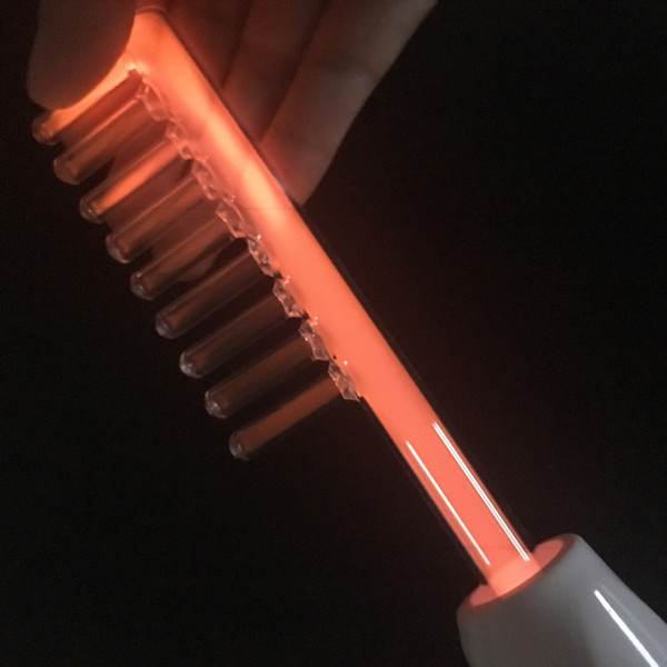 1 Pc HF Comb Electrode Darsonval High Frequency Electrode Facial Spa Face Skin Acne Care HF Wand Replacement Tube