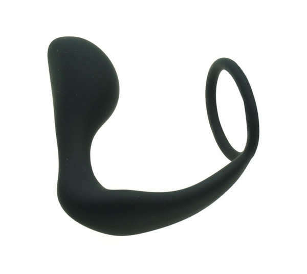 Silicone Anal Plug With Erection Enhancing Cock Ring Sex Products Butt Plug Prostate Massager Adult Sex Toys For Men Gay