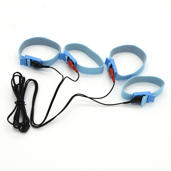 4 Pcs DIY Electric Shock Cock Rings Massage Penis Rings Safe Conductive Fiber Electro Shock Accessory Medical Themed Sex Toys