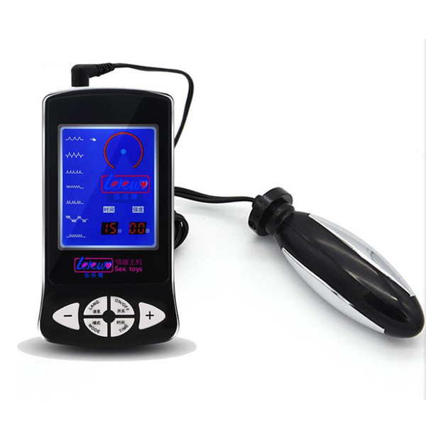 Electric Shock Kit Anal Butt Plug Electro Shock Anal Dilator Massage Stimulation Themed Sex Toys For Couples Gay Adult Games