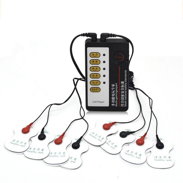 Electric Shock Physiotherapy Massage Patch Medical Themed Toys Pads Electro Shock Body Massager Sex Toys For Man Woman