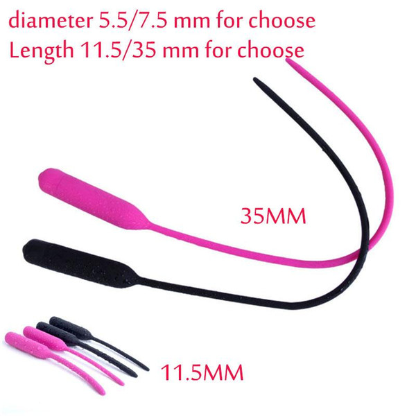 Vibrating Penis Plug Urethral Vibrator Male Masturbator, Silicone Urethral Sounds Catheter Dilators Sex Toys For Men Erotic Toys