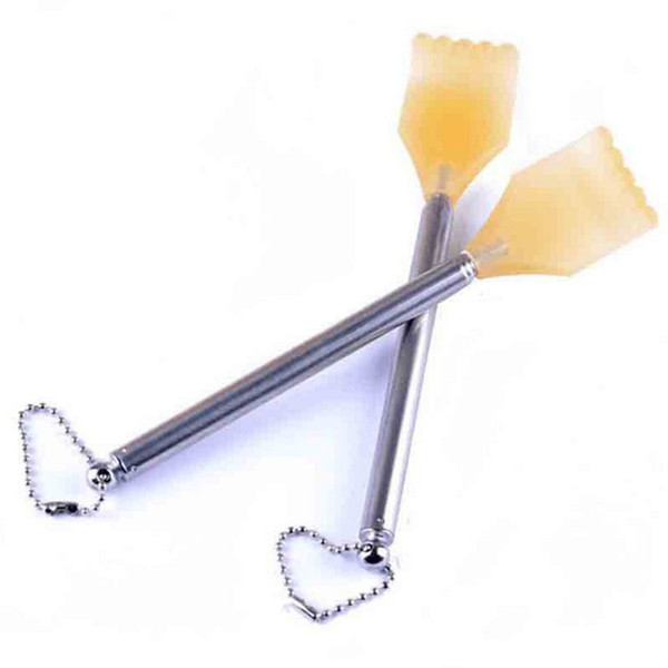 Manufacturer's selling stainless steel telescopic rake does not require itching rake four-section long handle scratching rake