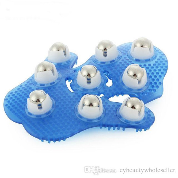 Manual Massager Glove Roller Anti Cellulite Health Care Neck Leg Back Massage Relax Body Pain Relief Wheel Massageador