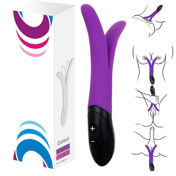 Vibrator for Women Sex Toys USB Recharge Waterproof Rabbit Vibration Couple Flirting Toy Clitoral G Spot Stimulation Vibrators Wand Massager
