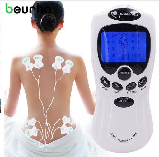 Health Tens Acupuncture Electric Digital Therapy Neck Back Machine Massage Electronic Pulse Stimulator for Full Body Care