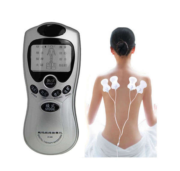 6 Pads Health Care Electric Tens Acupuncture Full Body Massager Digital Massage Therapy Machine For Back Neck Foot Amy Leg Pain Relief