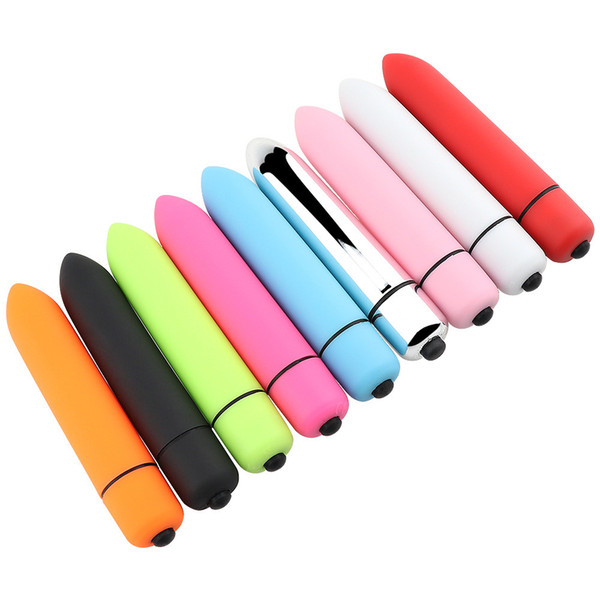 DHLfree 10 Speed Mini Bullet Waterproof Vibrator Sexe Toys G-spot Masturbator Massager Adult Games Product Toys For Woman