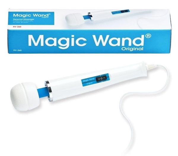 2017 Hot Magic Wand Massager AV Vibrator Massager Personal Full Body Electric Vibrating Massager HV-260R 110-250V US/EU/AU/UK Plug