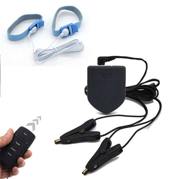 Wireless Remote Control Electro Shock Comfortable Penis Rings Electric Nipple Clamps Sex Products ,Penis Massage Nipple Stimulate Sex Toys