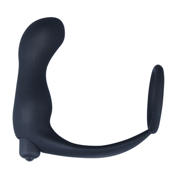 Vibrator Erotic Toys Silicone Anal Vibrator Anal Plug With Ring For Men Penis Prostata Massage Vibrating Butt Plug Adult Sex Toys Products