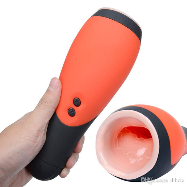 Full Body Massager for Men Oral Masturbator Cup Deep Throat 30 Speed Electric Male Masturbator Vibrator Erotic Toys Adult Sex Toys for Men