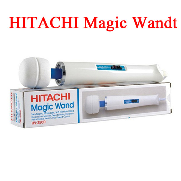 2015 New arrival Hitachi Magic Wand Massager AV Vibrator Massager Personal Full Body Massager HV-250R 110-240V with retail box from Airmen