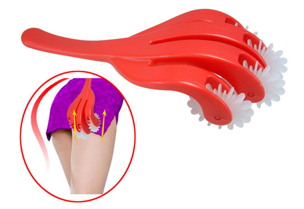 The new creative personality beautiful buttock massage 4658 32 claw type massage roller massager hip health gift