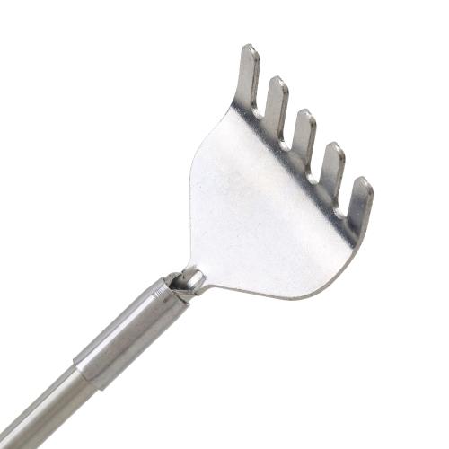 Stainless Steel Telescopic Portable Extendable Handy Pocket Pen Clip Back Scratcher