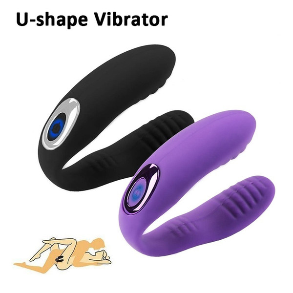 Full Body Massager for Women Novelty Powerful 10 Speed Vibrating Vibrations U-type Clitoral Vibrator Rechargeable Massager Couple Sex Toy