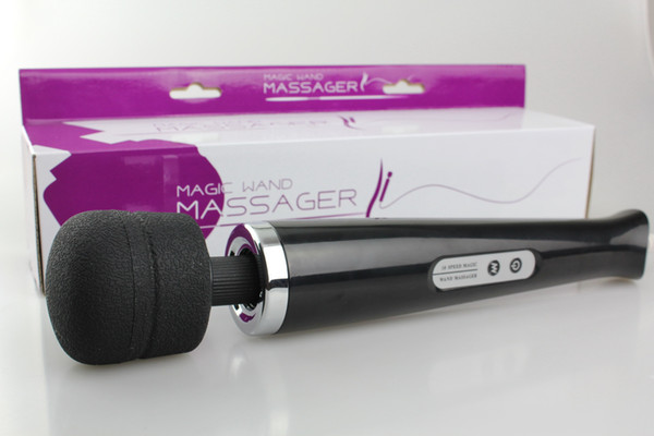 Factory Price!! massage stick Magic Wand Massager electric massage stick Massager Sex Toys With Retail Package