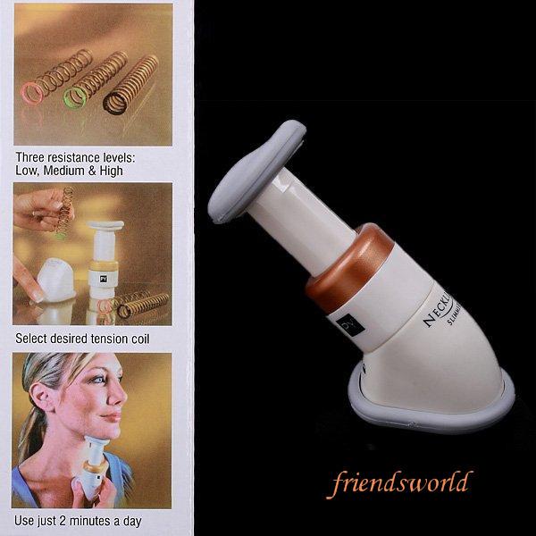 1000pcs Lot Free Shipping Neckline Slimmer Portable Neck Line Exerciser Thin Jaw Chin Massager DHL Fedex UPS Free Shipping