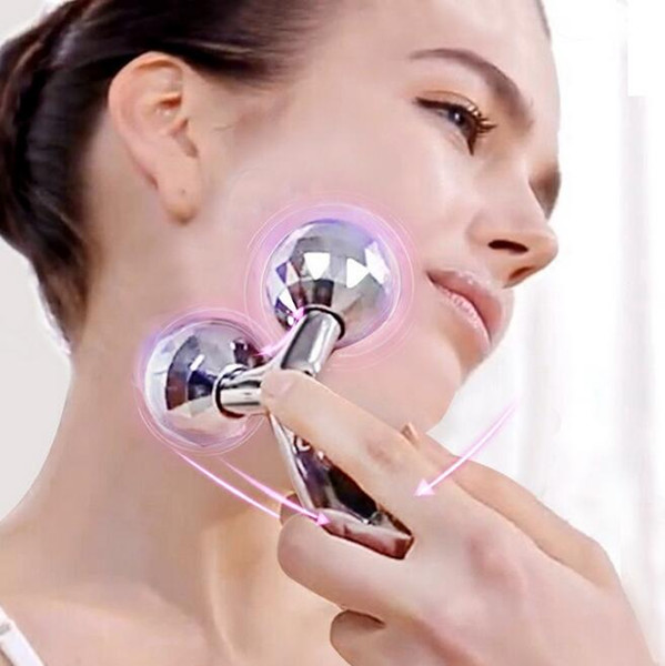 Hot Sales 3D Full Body Massager Platinum Electronic Two-Roller CARAT Personal Face Beauty Equipment Free DHL Shipping With Retail Package