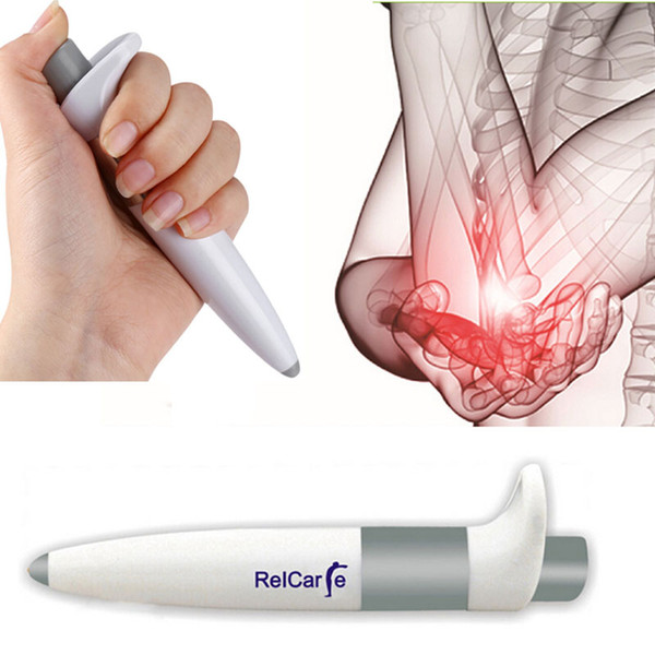 Relcarfe Pulse Analgesla Pen Relieve Pain Acupuncture Pen Multifunction Acupoint Pen Portable Mini Body Massager DHL