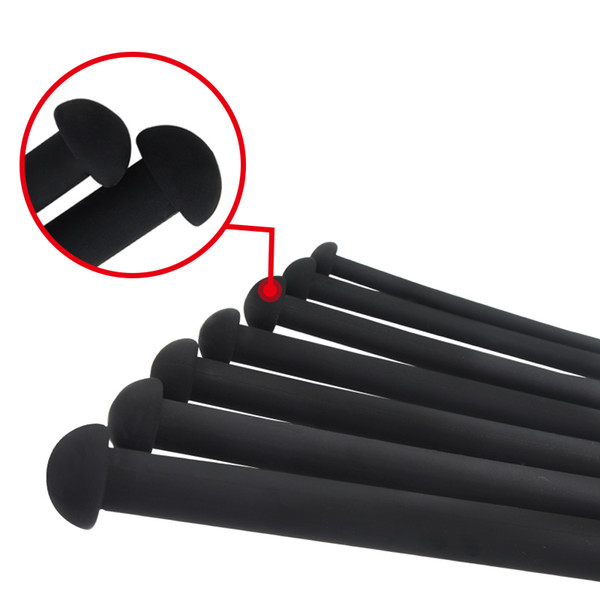 7pcs/lot Black Long 350mm Silicone Urethral Sound Penis Plug Sounding Urethral Plug Catheter Adult Product Sex Toys For Men