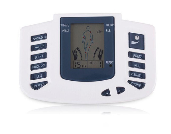 New Electrical Stimulator Full Body Therapy Massager machine ,Pulse tens Acupuncture with therapy slipper+ 4pads