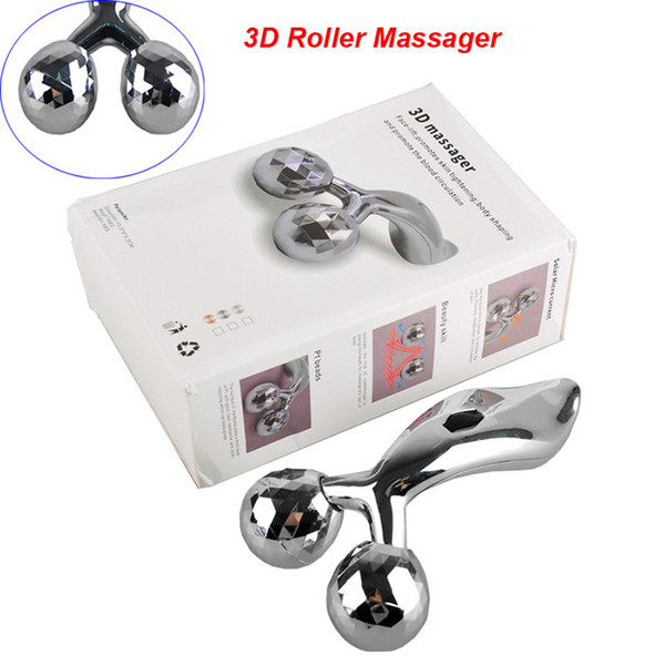 3D Roller Massager 360 Rotate 3D Full Body Shape Massager for Face and Body Lifting Wrinkle Remover Y Shape Roller Massager
