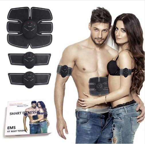 2018 Abdominal Muscle Training Stimulator Device Wireless EMS Belt Gym Professinal Body Slimming Massager Home Fitness Beauty Gear