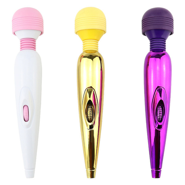 Adjustable Powerful Quiet Vibration Massager AV Vibrator for Women Masturbation stick USB Charging Sex Toys Clitoris Stimulator