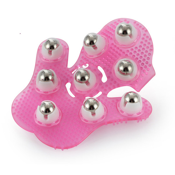 Portable Silicone Massager Full Body Massager Relaxing Promote Circulation Manual Massager for Home