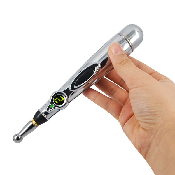 5tips Bio Massage Pen Feedback Pain Relief Therapy Acupuncture Point Device Meridian Energy Pen With Retail Box Fast Shipping
