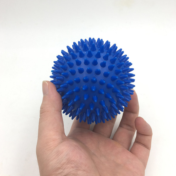 9cm 3.5inch Spiky Massage Ball - Hand Leg Neck Back Full Body Pain Stress Massager Relief Trigger Point Health Care Sport Toy