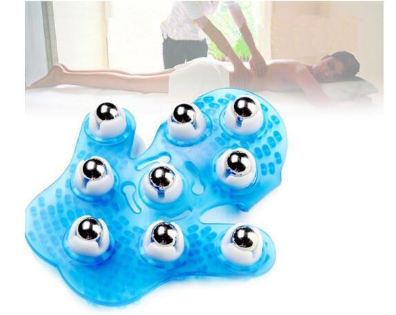 42pcs Free shipping DHL metal roll ball beauty massager/ body care massage glove