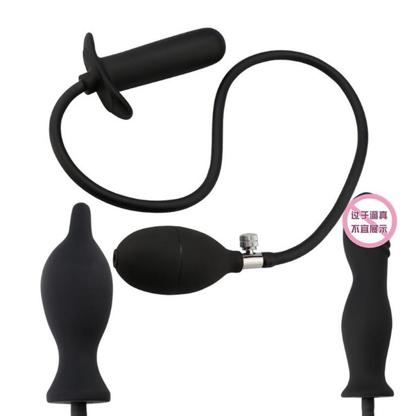 WeLove_ Adult Supplies Wholesale Oversized Inflatable Silicone Backcourt Anal Plug Expansion Anal Device Couple Sex Toys WCR0008