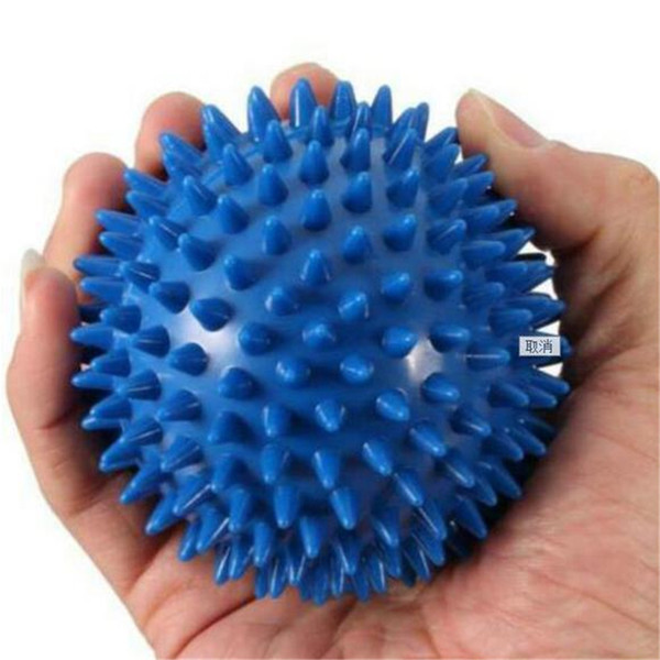 Body Massager, Spiky Point Massage Ball Roller Reflexology Stress Relief for Palm Foot Arm Neck Back Body Health Care Tool 2019032706