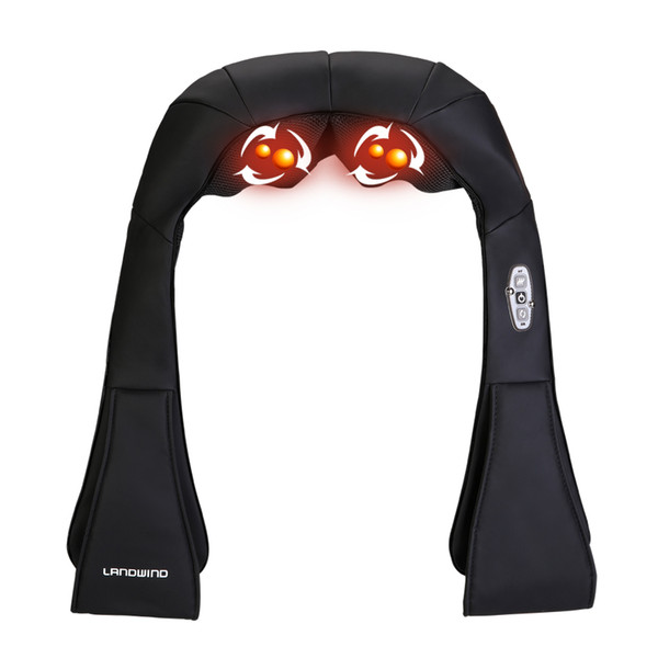 Neck Back Massager 8 Rotating Shiatsu Massage with Heat Deep Kneading Massage for Office Home Car Health Care for Relaxtion